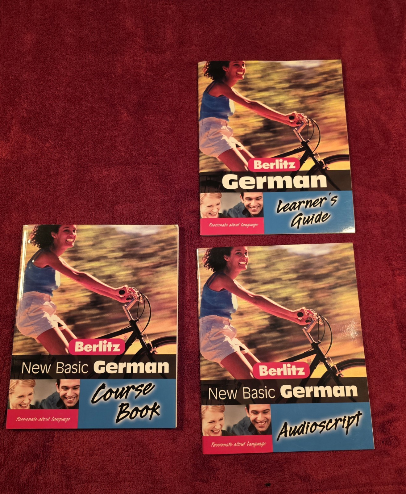 Berlitz New Basic German Course Book Learner’s Guide Audioscript Lot 2003