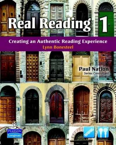 REAL READING 1 STBK W / AUDIO CD – Paperback, by Bonesteel Lynn – Acceptable n