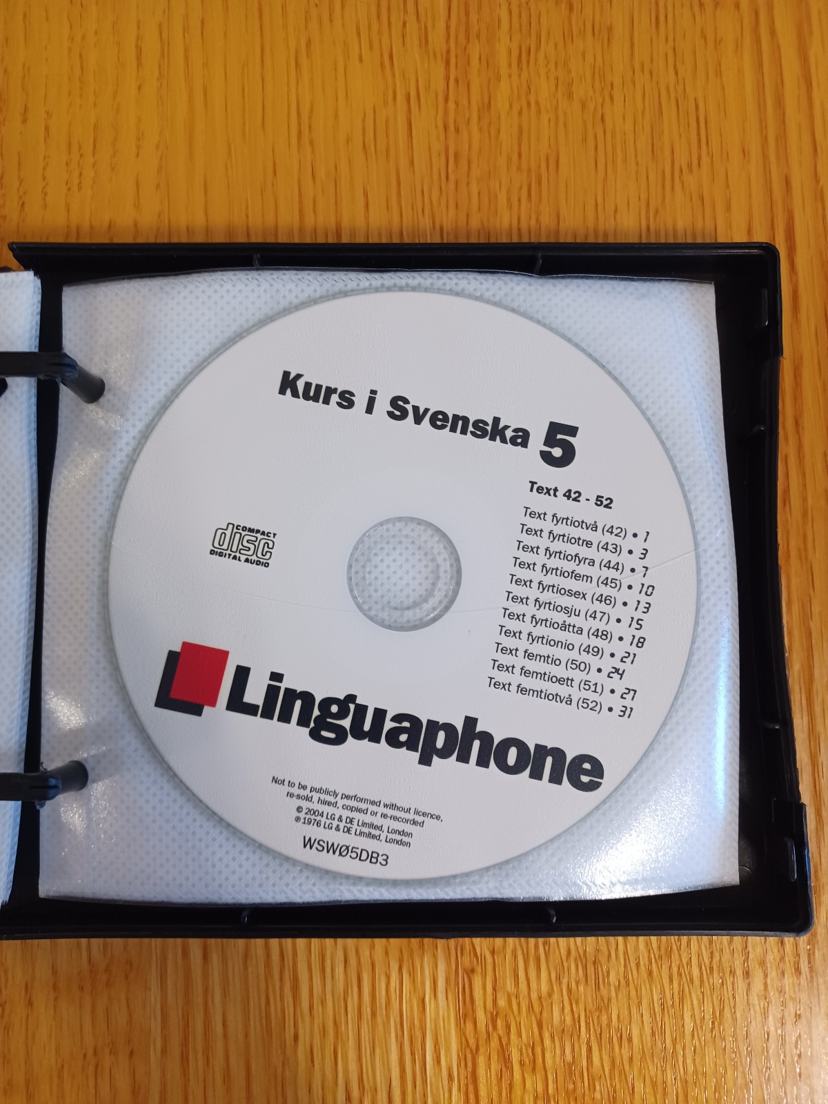 Modern Linguaphone Swedish (Svenska) Complete Course Box Set Plus Bonus