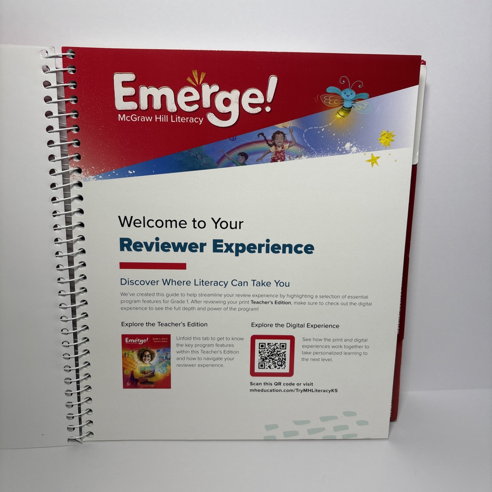 Emerge! Grade 1 Unit 3 Teacher’s Edition by McGraw Hill Literacy Large Book
