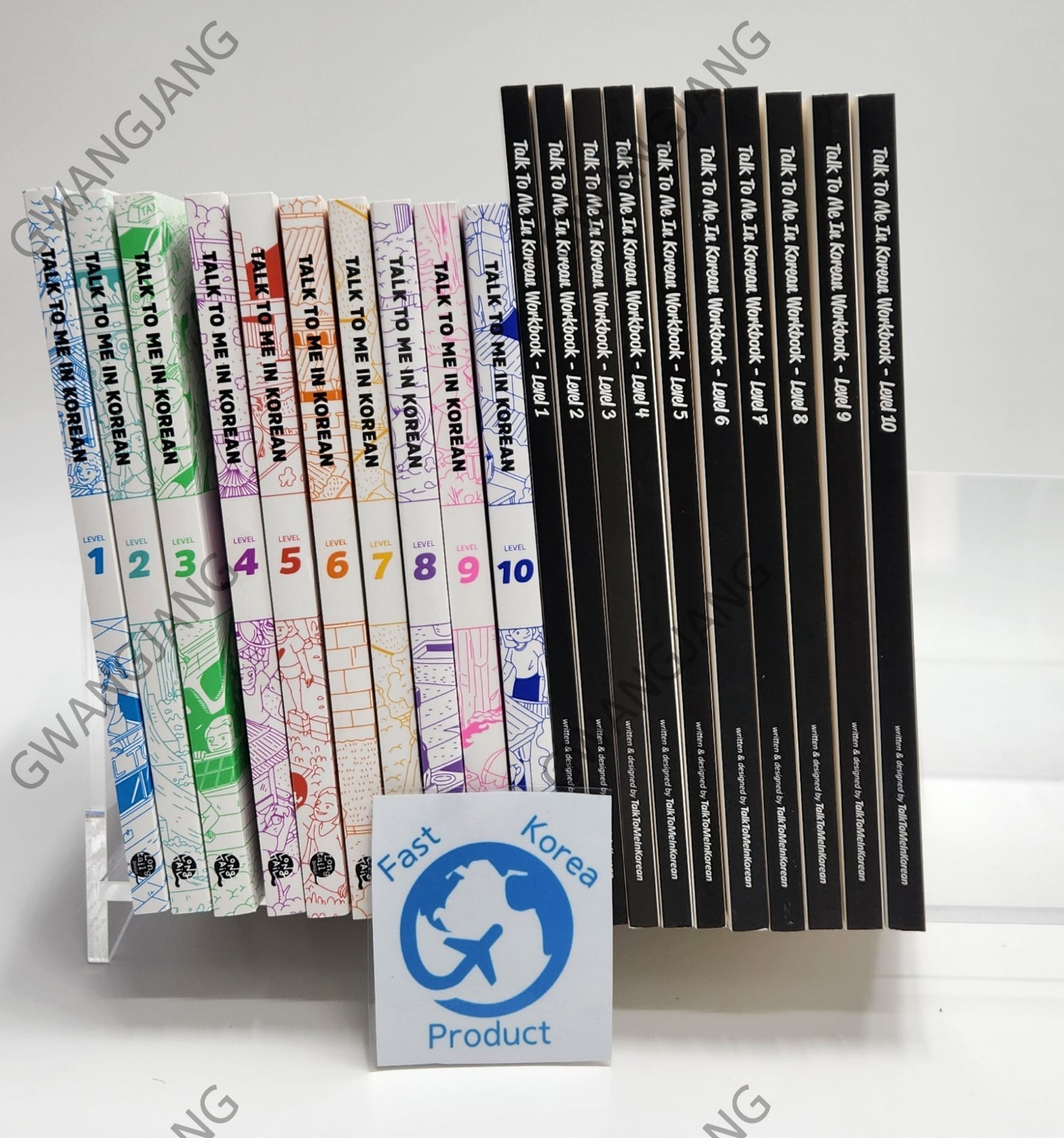 Talk To Me In Korean Textbook + Workbook Full Set Level 1-10 Complete Epic Kpop
