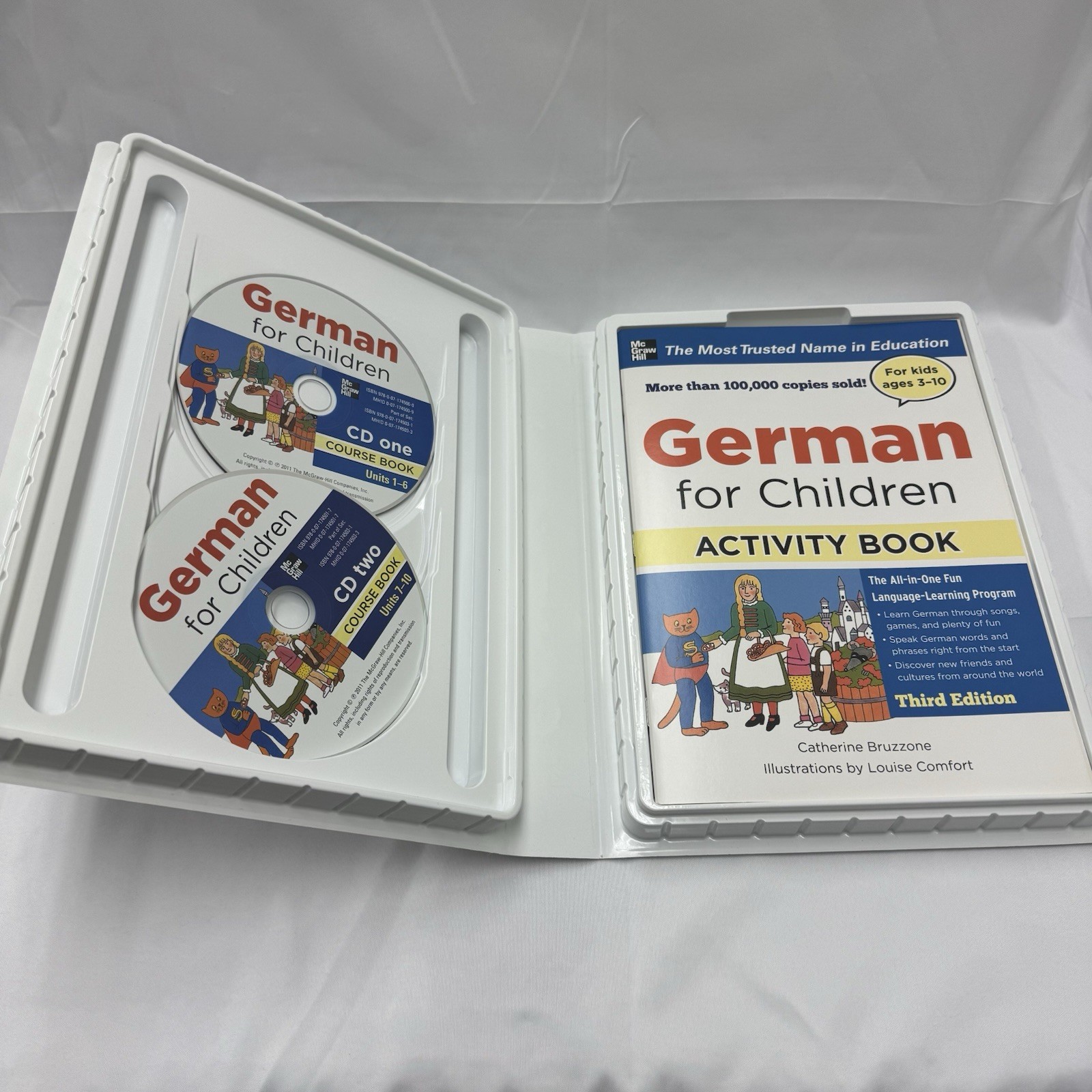 McGraw Hill German For Children Third Edition Language Leaning Program Kids 3-10