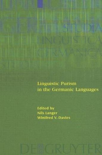 Linguistic Purism In The Germanic Languages