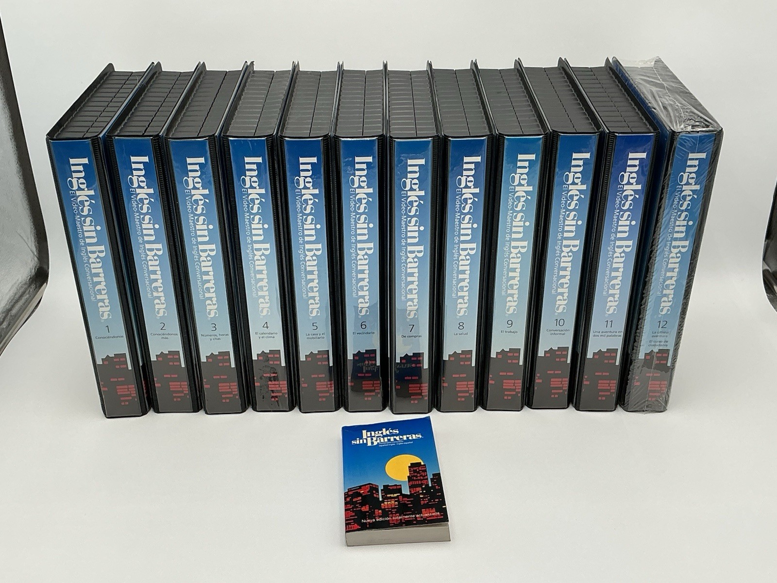 Ingles Sin Barreras 1-12 set DVD/CD With Dictionary