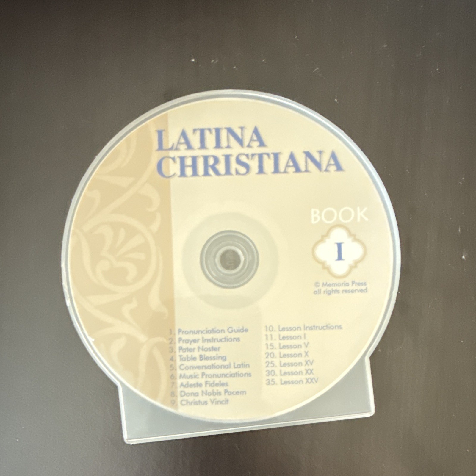 Memoria Press Latina Christiana Teacher Manual & DVDs Revised