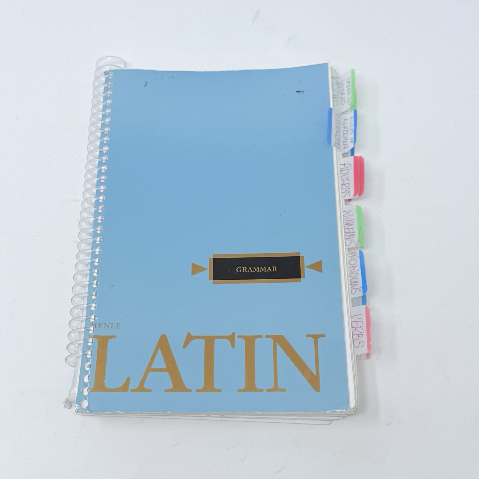 Robert Henle Latin 1st Year Grammar 2nd Answer Key Spiral Homeschool Curriculum