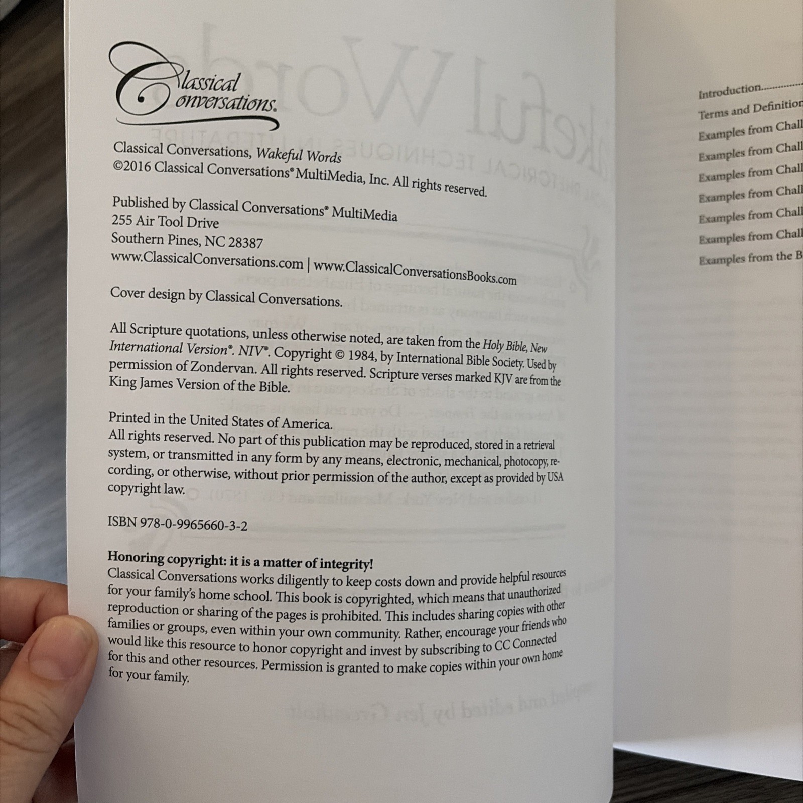 Wakeful Words: A Companion To The Literature Of Classical Conversations