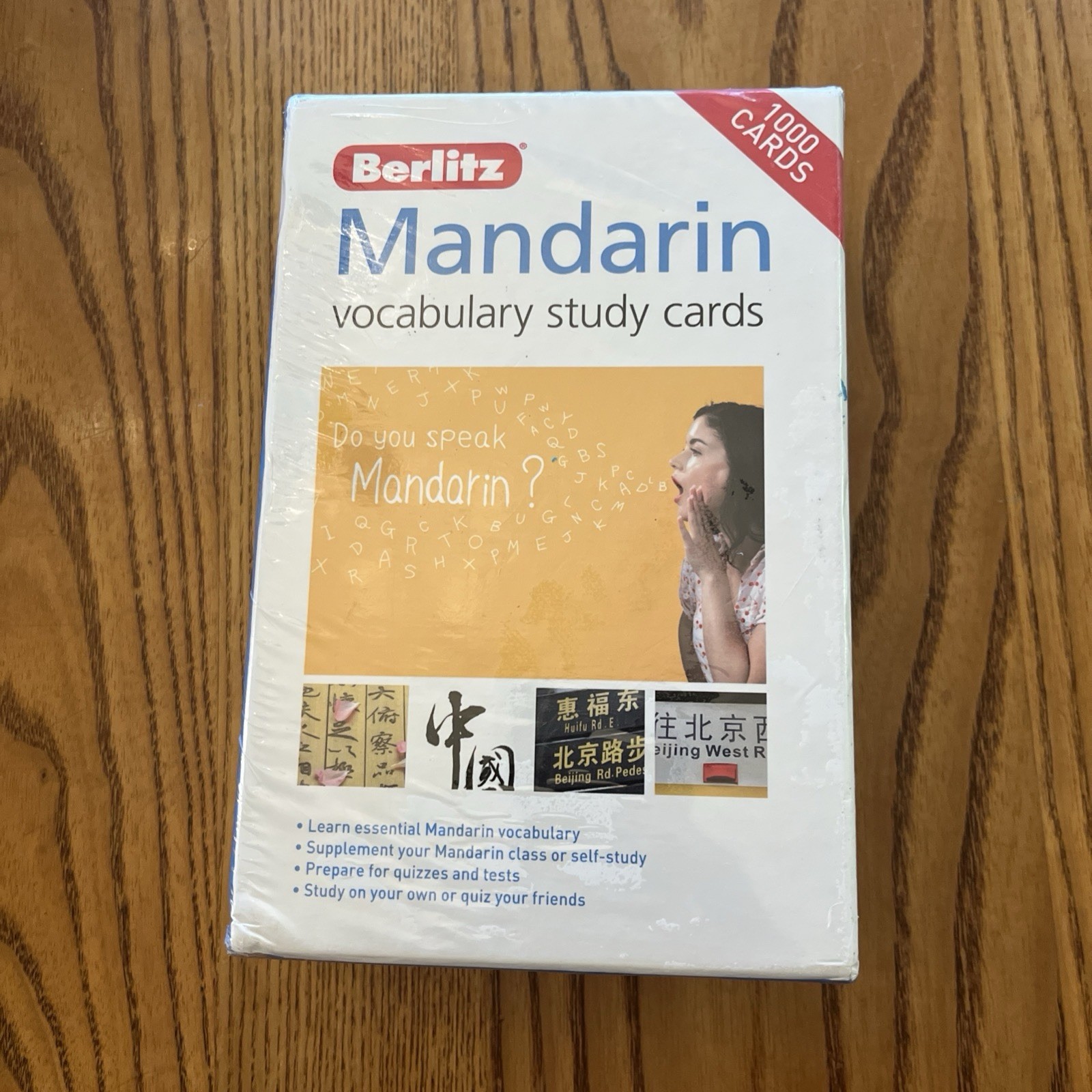 Berlitz Vocabulary Study Cards Mandarin (Language Flash Cards) by Berlitz 1000