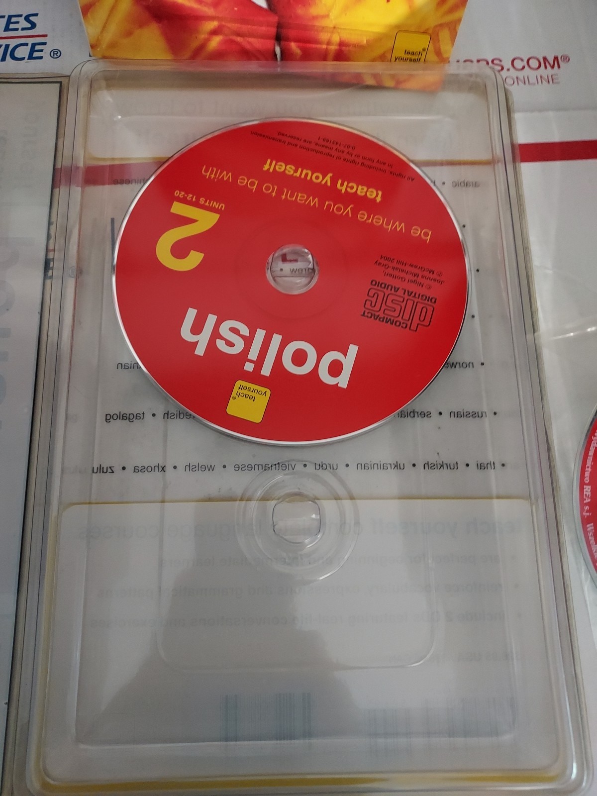 Missing Disc 1 – Teach Yourself Polish: With Booklet Audio CD Program – #183