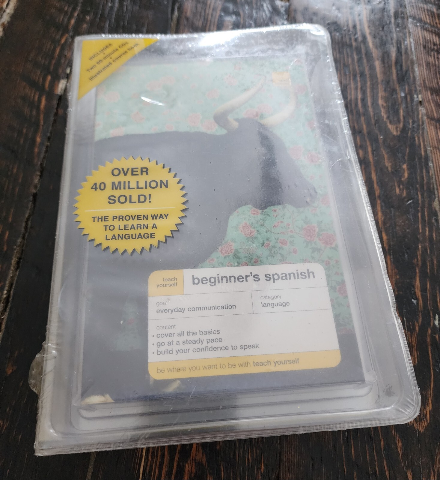 Spanish Teach Yourself Beginners Book PB and 2 CD New Sealed