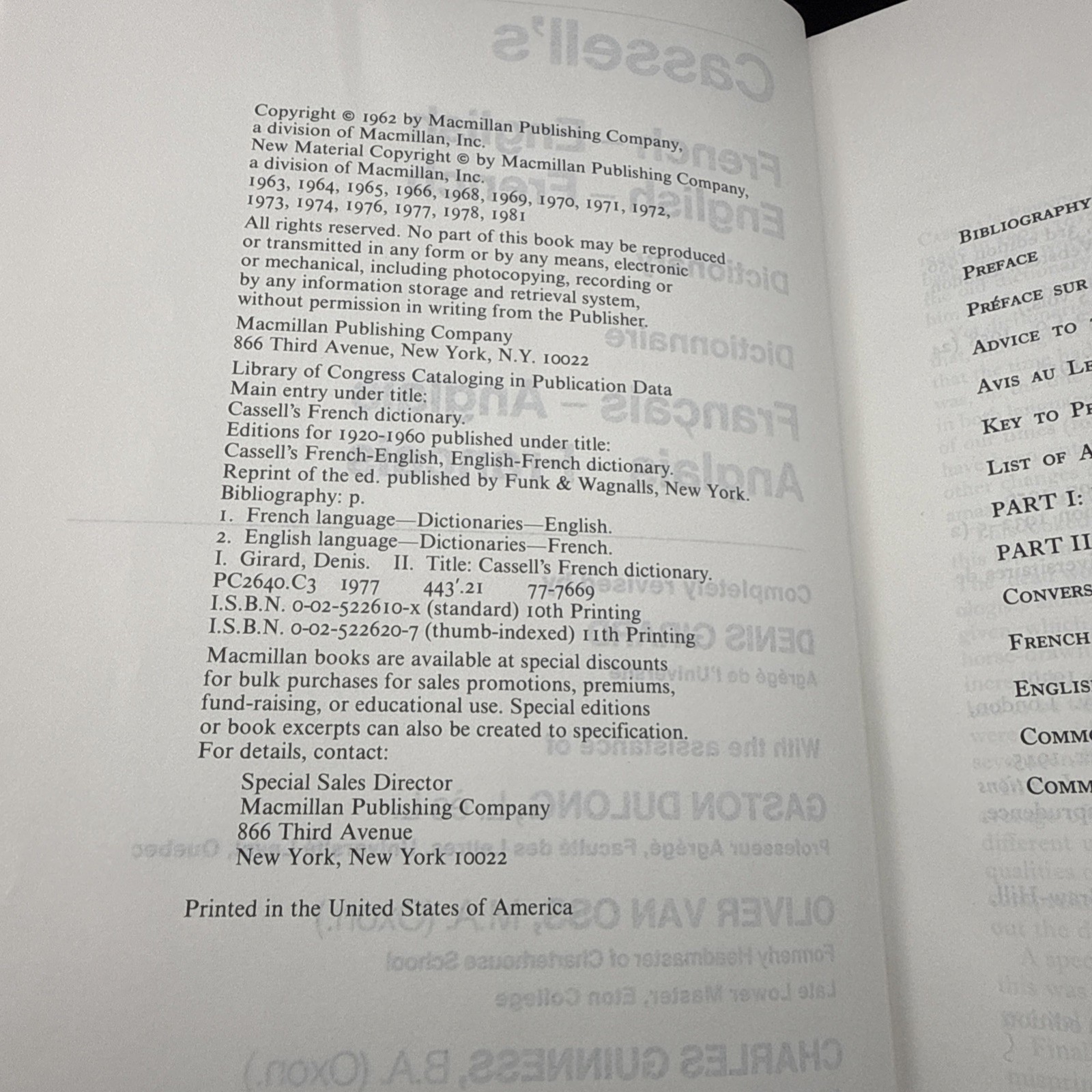 Cassells French Dictionary: French-English English-French – ACCEPTABLE