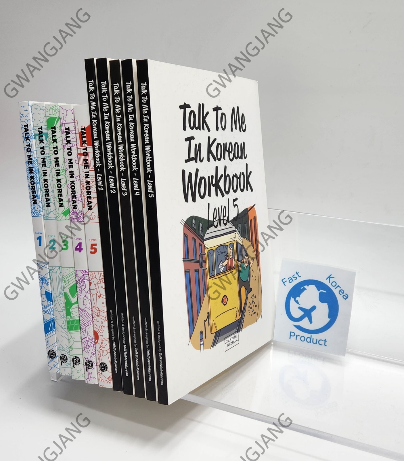 Talk To Me In Korean Levels 1 – 5 Package Set Textbooks + Workbooks Fun Kpop