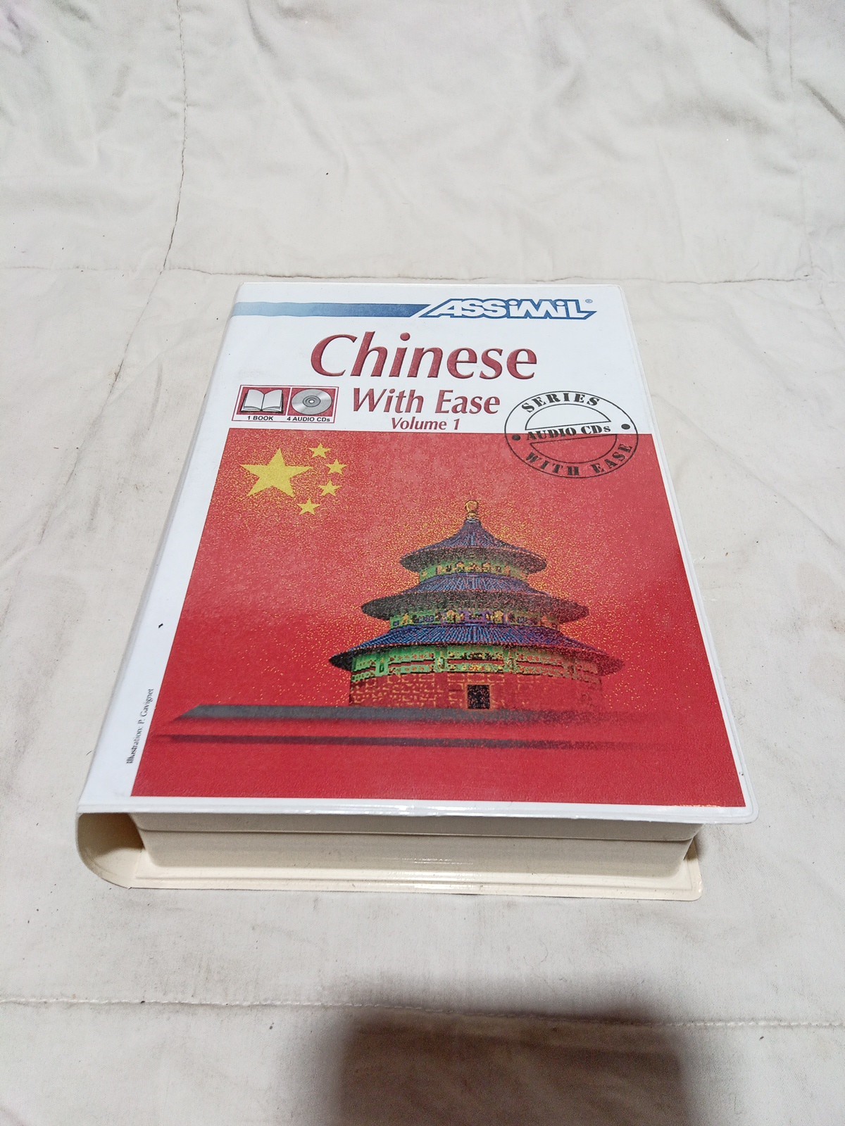 Assimil Chinese with ease Volume 1 Best Rare language hardcase package cds/book