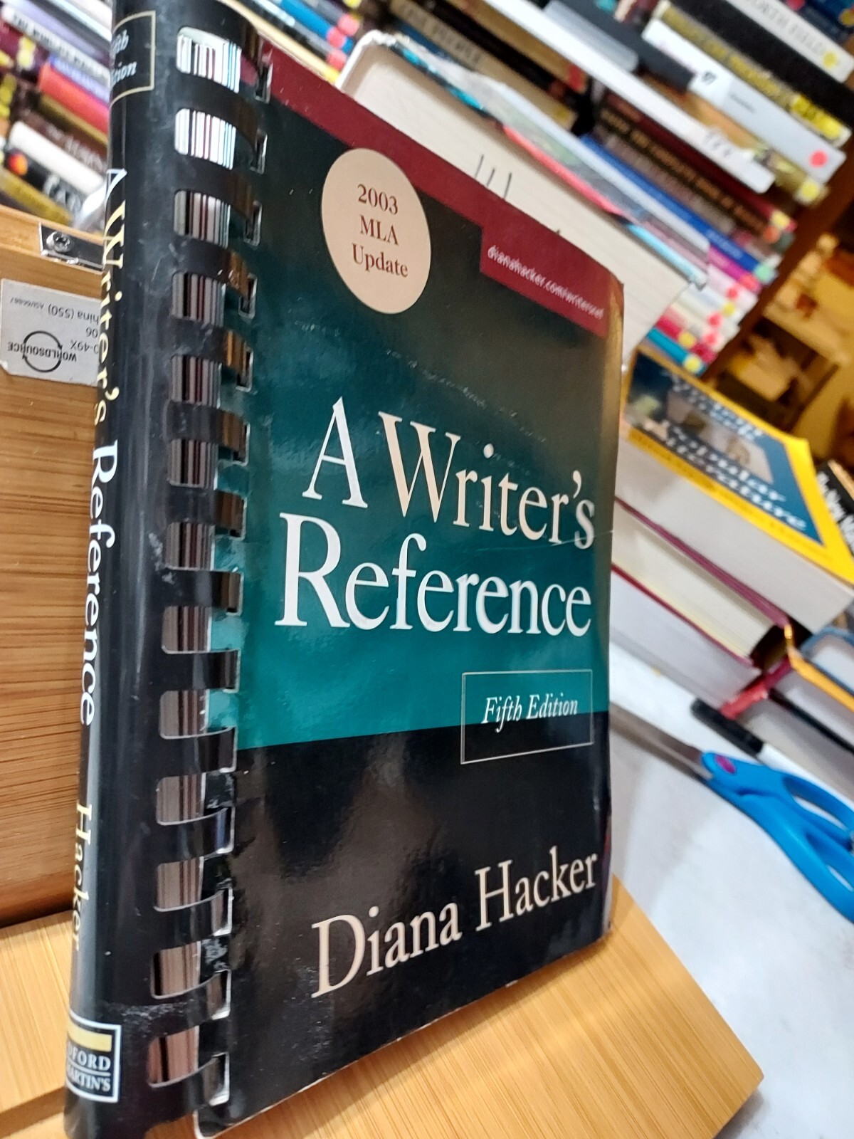 A Writer’s Reference 5th ed. :With 2003 MLA Update by Diana Hacker 2003,TPK HZ10