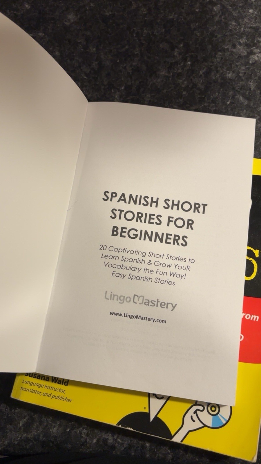 Wiley For Dummies Spanish for Dummies + Short Stories Beginners w/ Audio CD