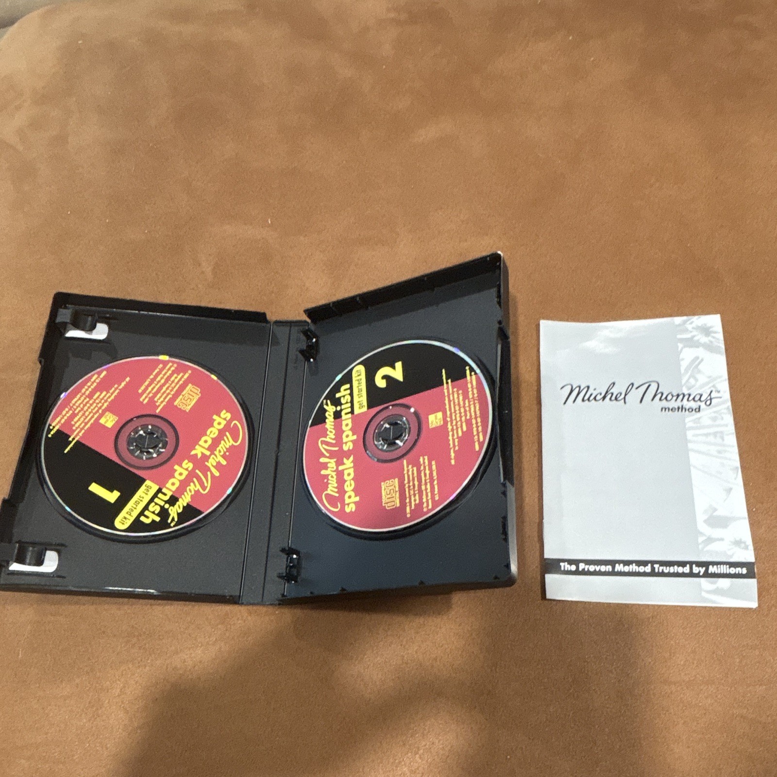 Michel Thomas Method Speak Spanish Get Started Kit Beginner 2-CD Audio CD Course