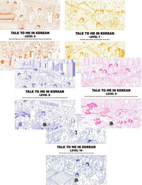 Talk To Me In Korean Level 6-10 : Grammar Textbook Language Studies