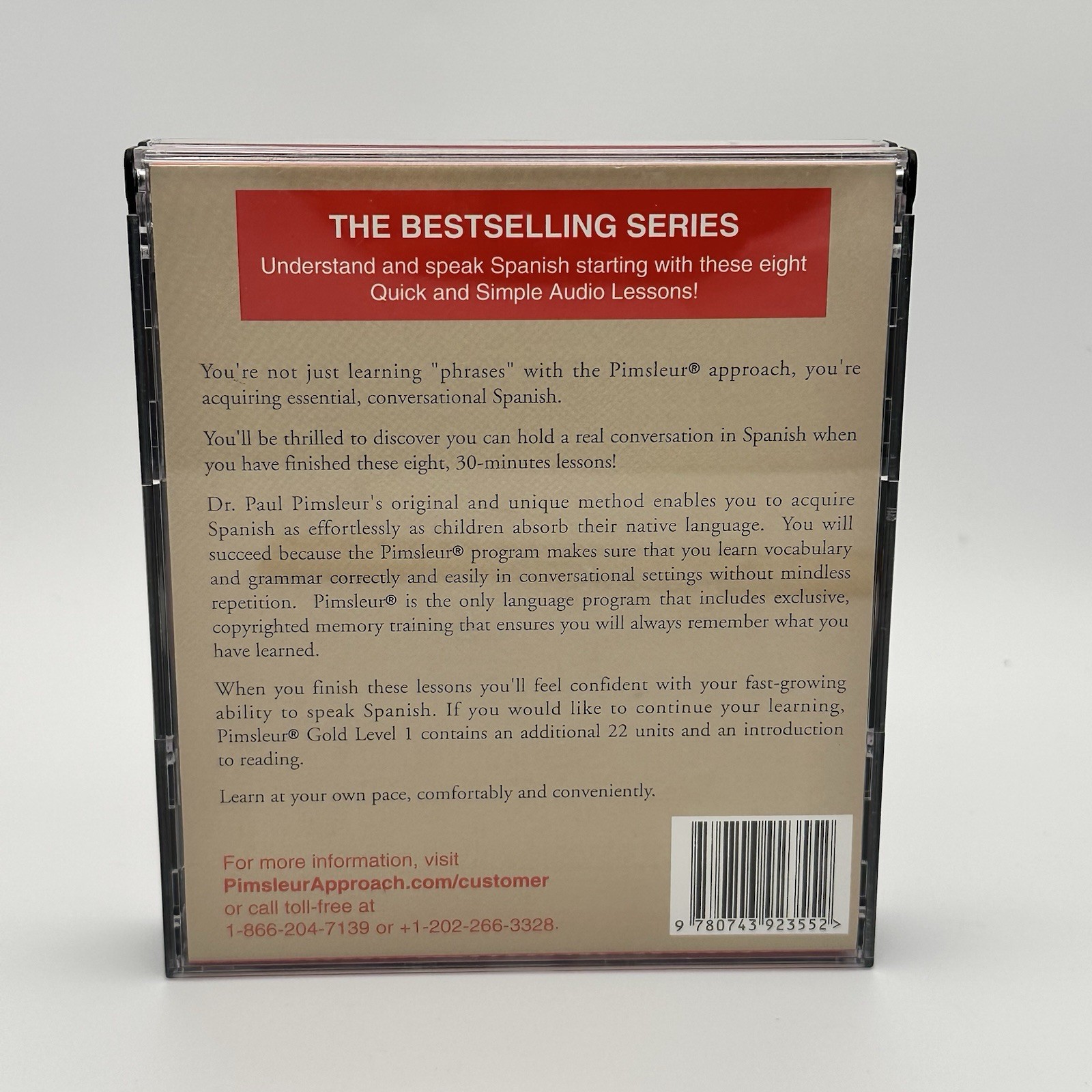 Pimsleur Quick & Simple Spanish 2nd Revised Edition CD Language Learning Audio