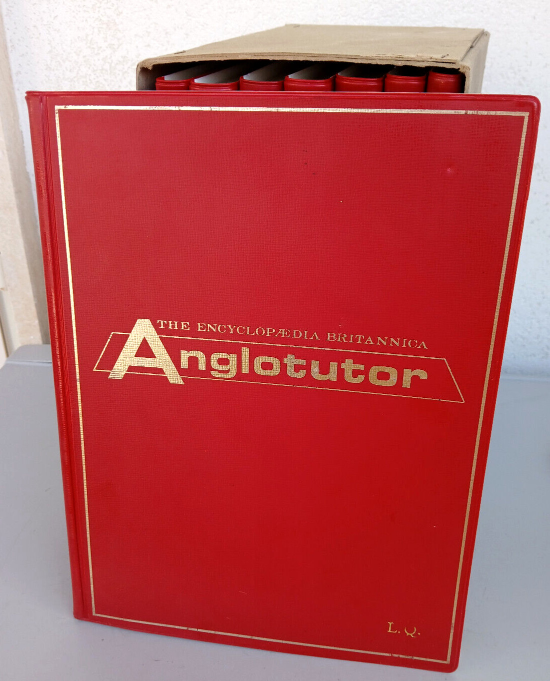 L’INGLESE PER GLI ITALIANI The Encyclopedia Britannica Anglotutor 1969 Vintage