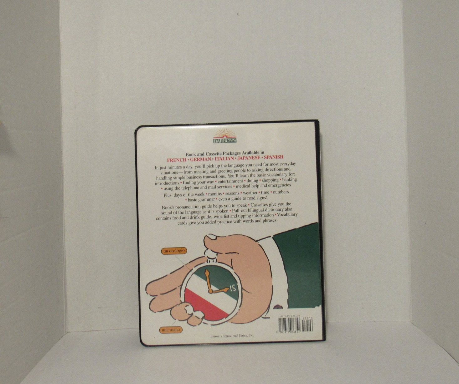 Marcel Danesi LEARN ITALIAN THE FAST AND FUN WAY (Book-Dictionary-Cassettes)