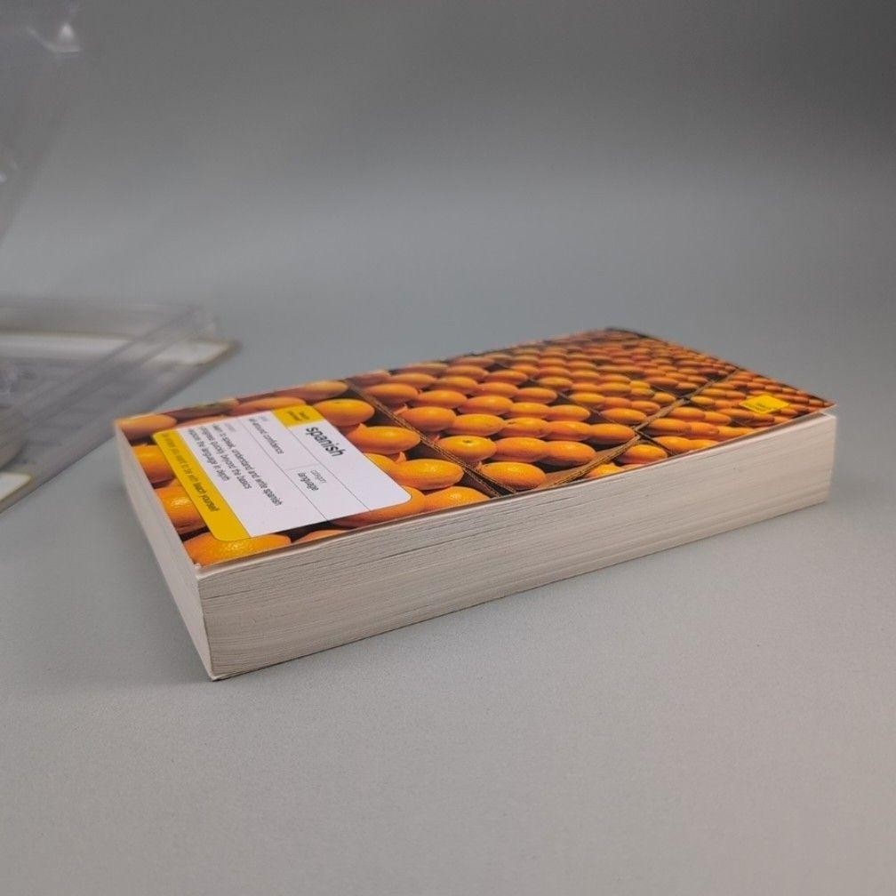 Teach Yourself Spanish Juan Kattan-Ibarra PB Audio CD Box Set 2003 Orange/Yellow
