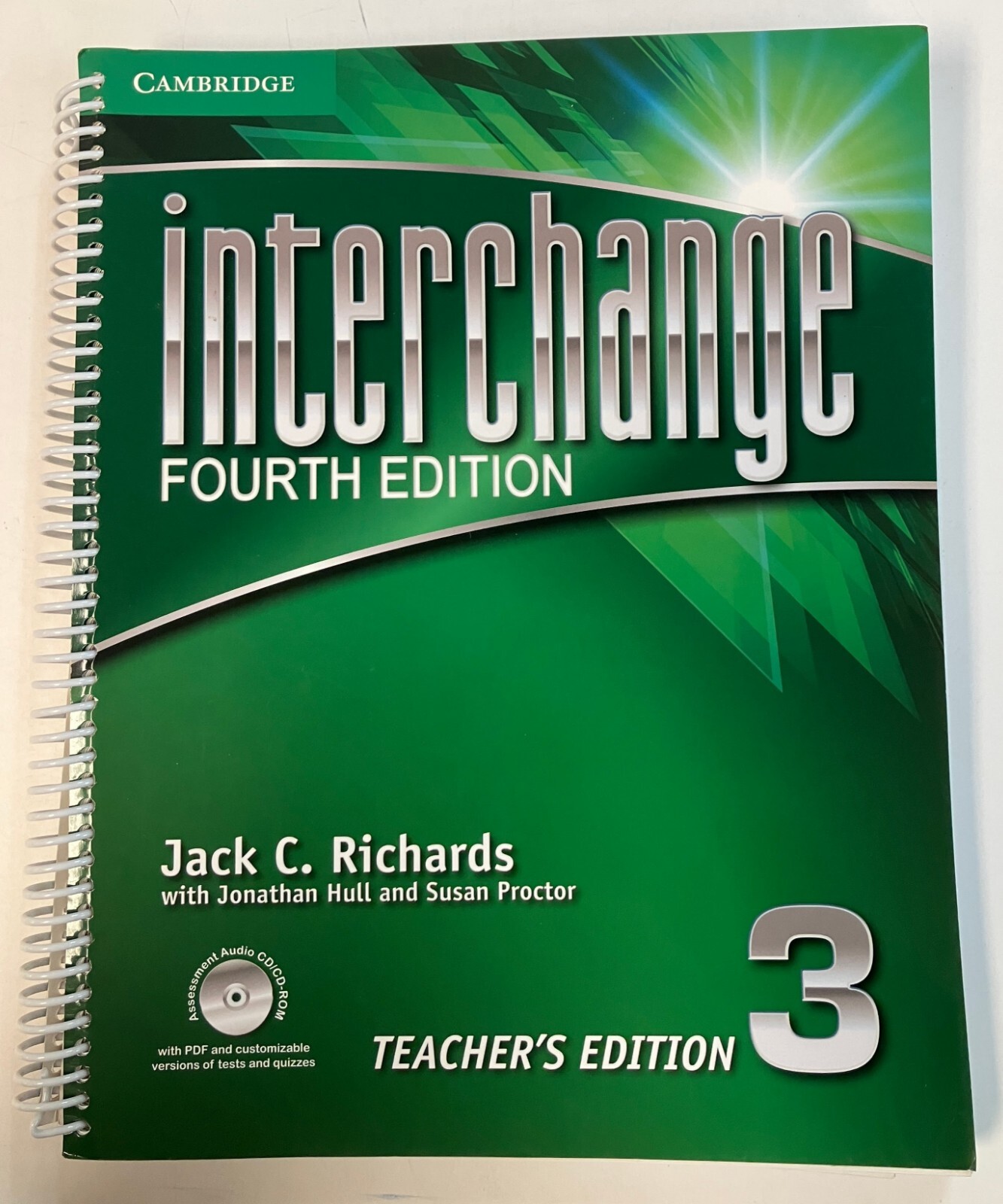Interchange Level 3 Teacher’s Edition 4th Ed. with Assessment Audio CD Paperback