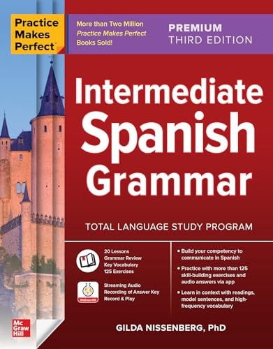 PRACTICE MAKES PERFECT INTERMEDIATE SP by Gilda Nissenberg Paperback Self Help