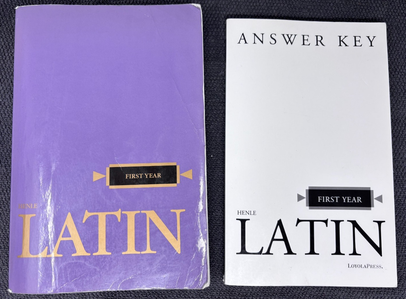 Henle First Year Latin (Henle Latin), Henle, Robert J AND First Year Answer Key