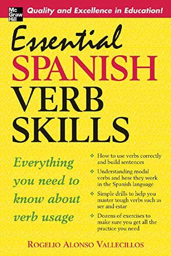 Essential Spanish Verb Skills (NTC Foreign Language) – Paperback – VERY GOOD