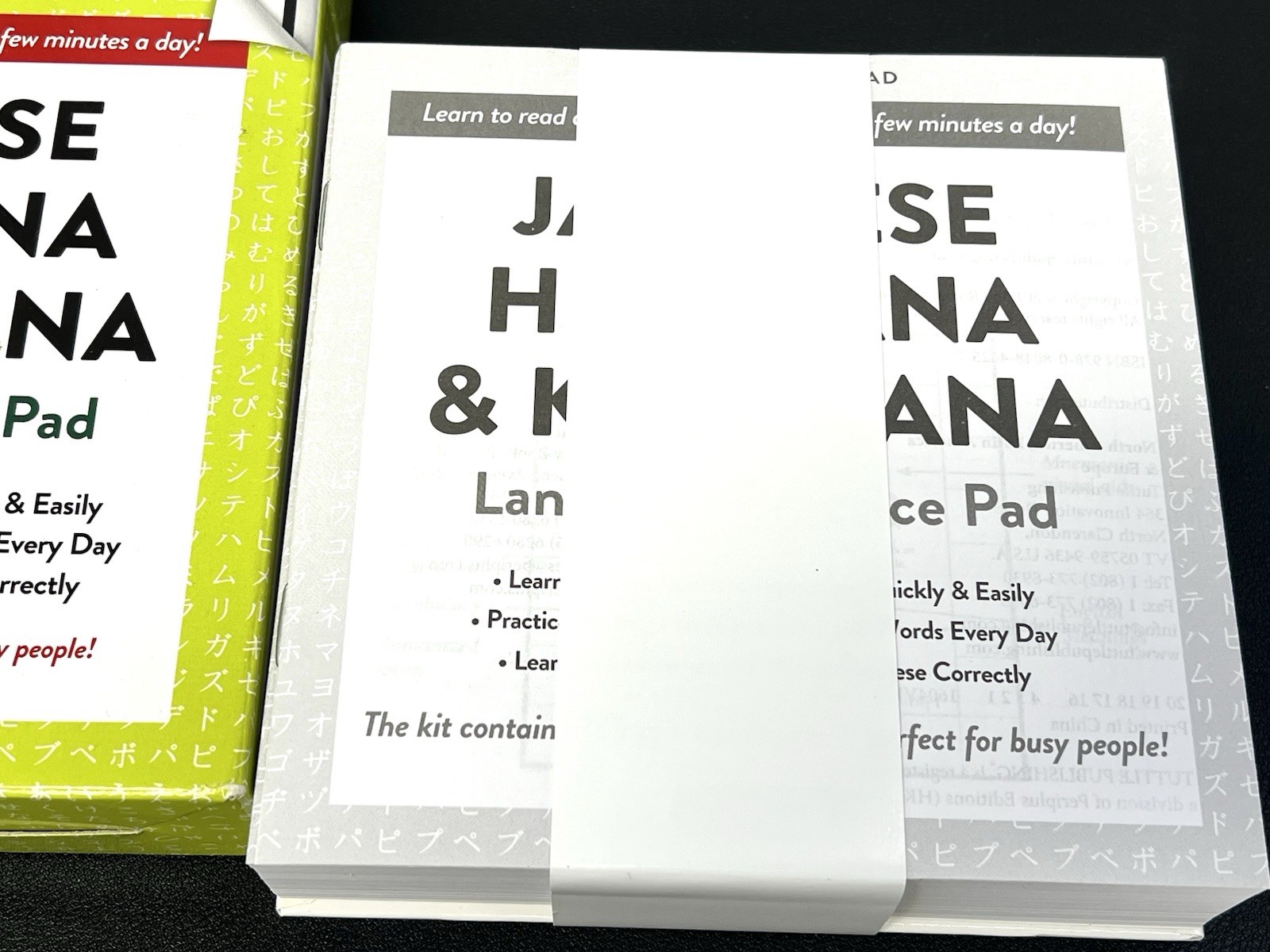 Japanese Hiragana & Katakana Language Practice Pad: Learn the Two Japanese Alpha