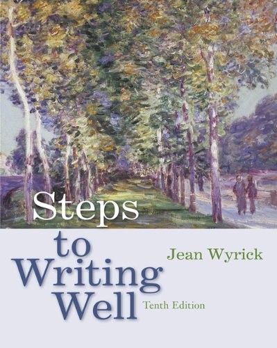 STEPS TO WRITING WELL (WITH 2009 MLA UPDATE CARD) By Jean Wyrick **BRAND NEW**