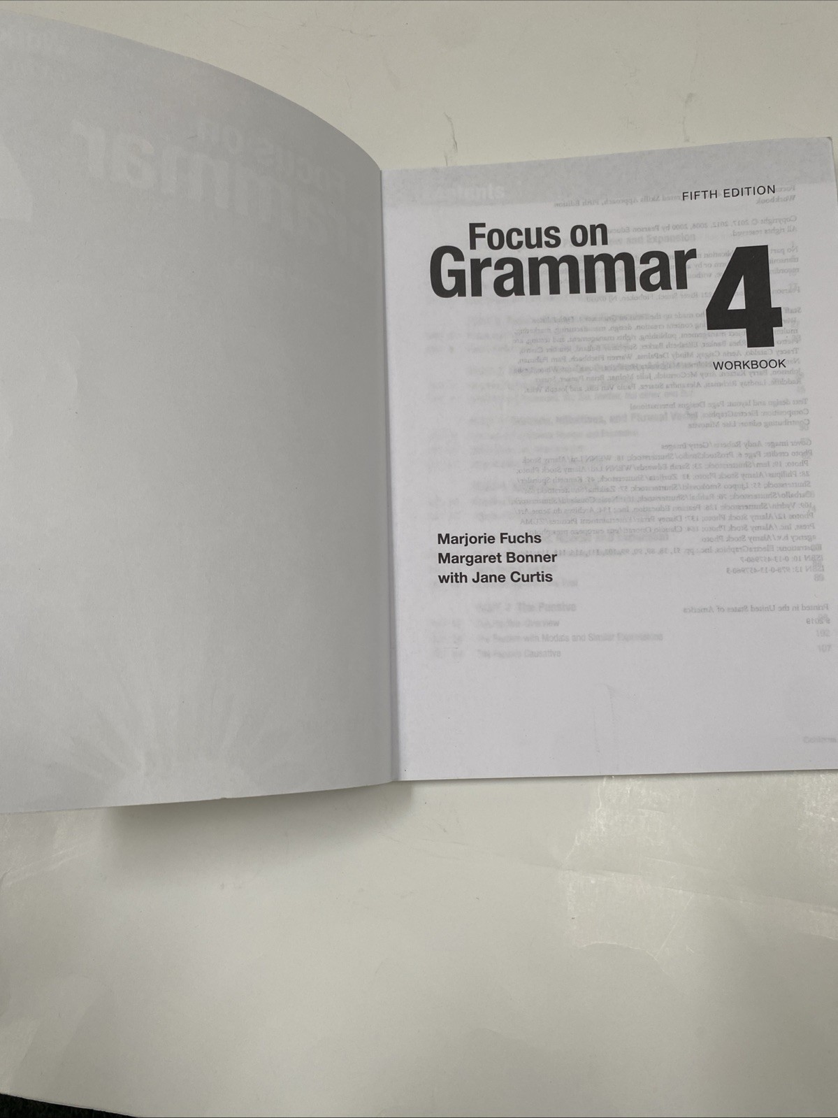 Focus on Grammar – (AE) – 5th Edition (2017) – Workbook – Level 4 by Margaret…