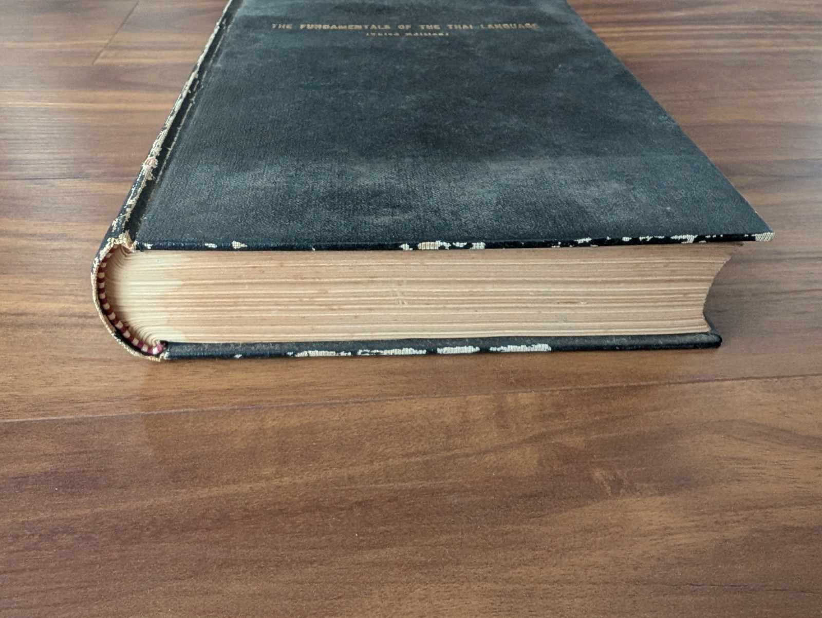 The Fundamentals of the Thai Language 3rd Ed 1964 Hardcover
