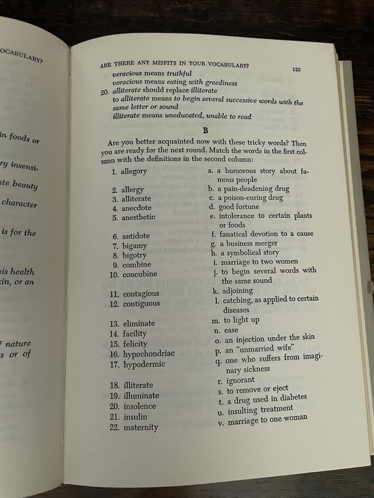 In 30 Days, Better English Made Easy [The Henry Thomas Method] 1954 hard cover