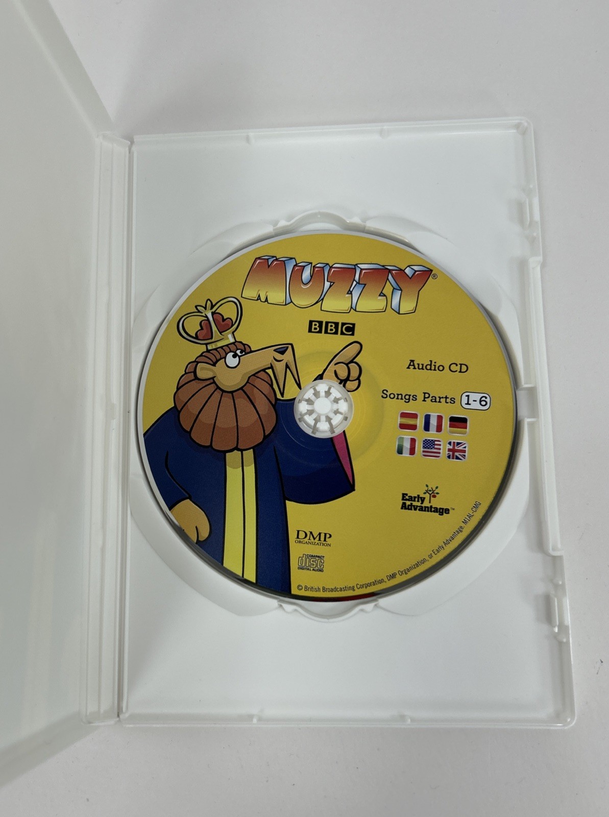 BBC MUZZY Early Level 1 Multilingual Language DVD/CD/CD-Rom Booklet Set