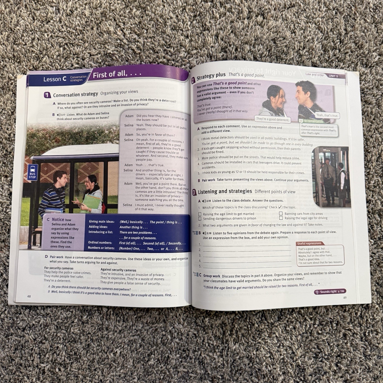 Touchstone Level 4 Student’s Book by McCarthy, Michael Pre Ownnes 10% Filled