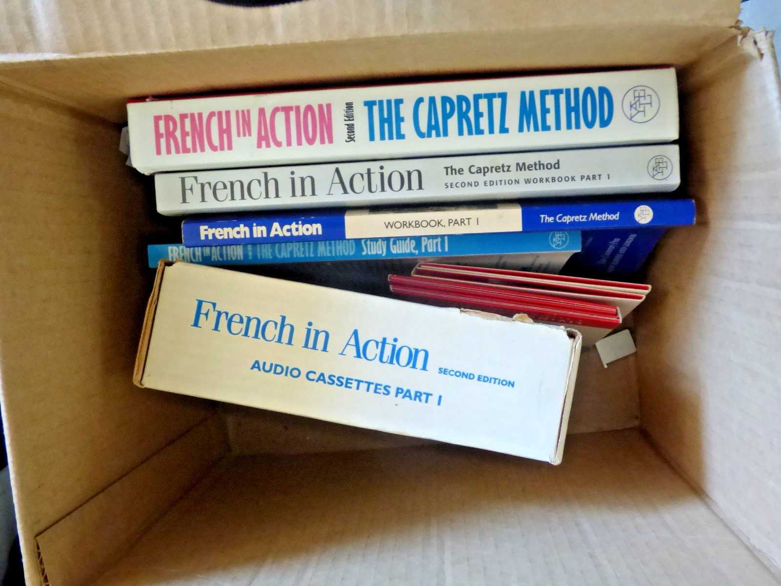 Rare Full Set French in Action: Course in Language and Culture: The Capretz GOOD