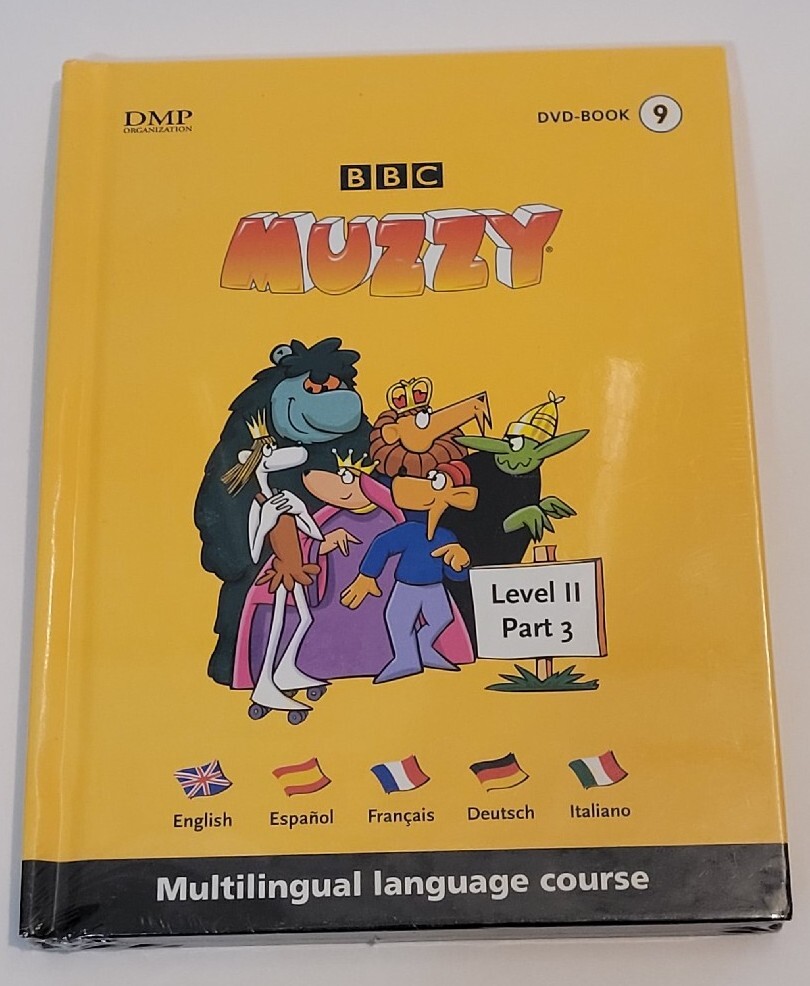 Muzzy BBC Multilingual Language Course For Children Book DVD Book 9 Level 2 Pt 3