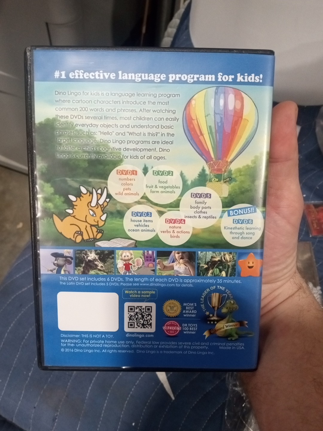 Dino Lingo German Deutsch DVD Language Learning For Children Used Only 1 On Ebay