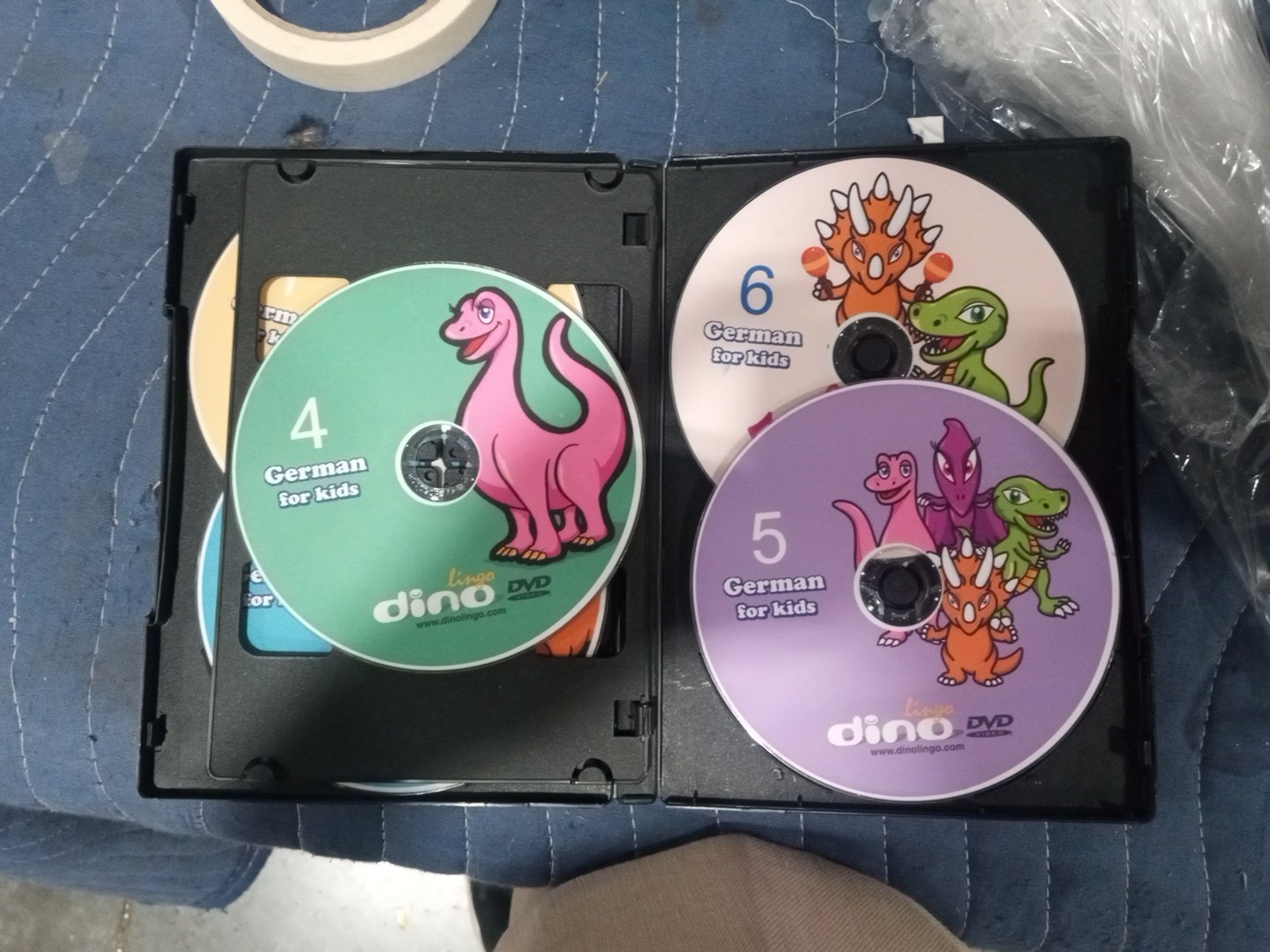 Dino Lingo German Deutsch DVD Language Learning For Children Used Only 1 On Ebay