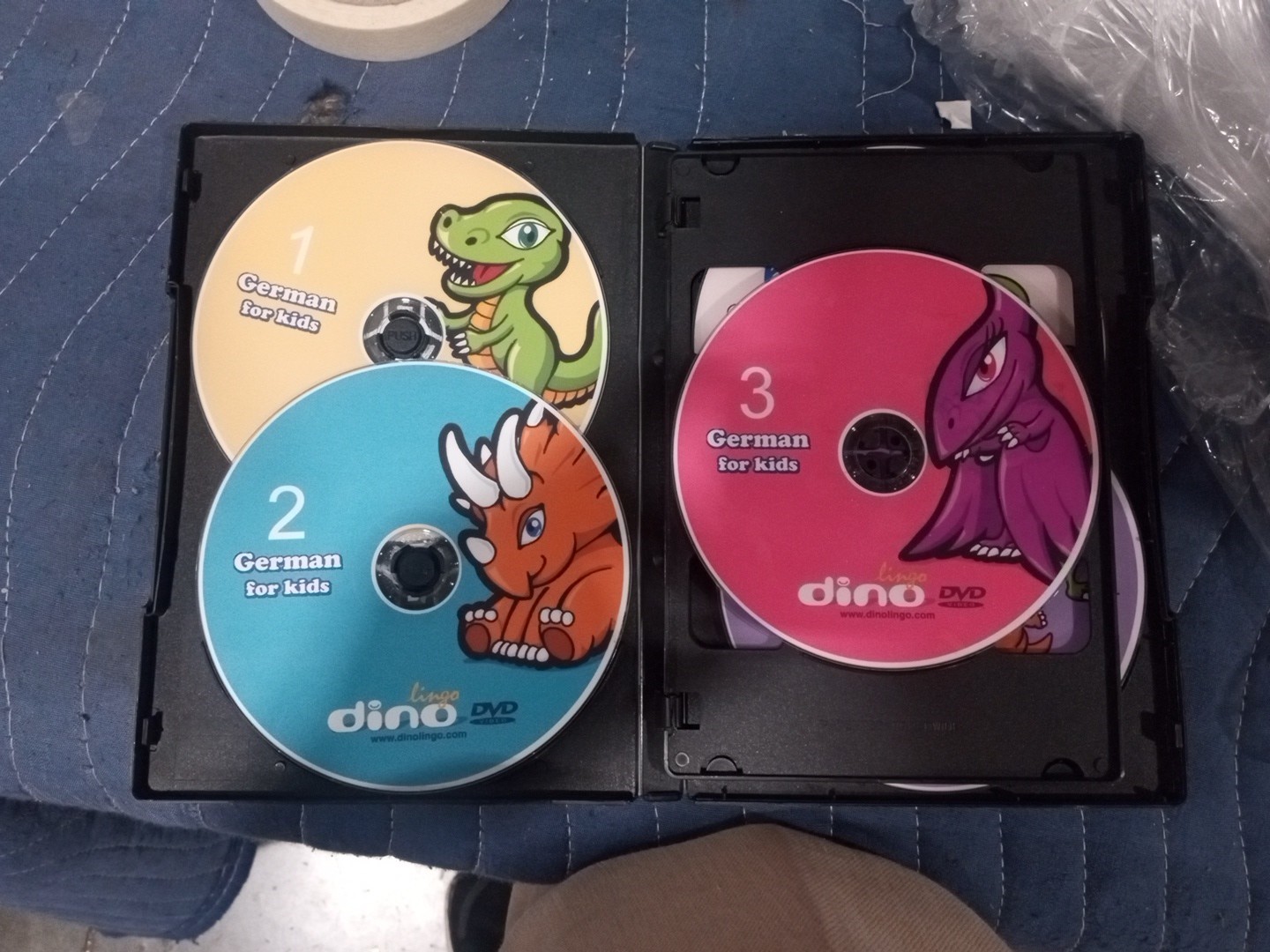 Dino Lingo German Deutsch DVD Language Learning For Children Used Only 1 On Ebay