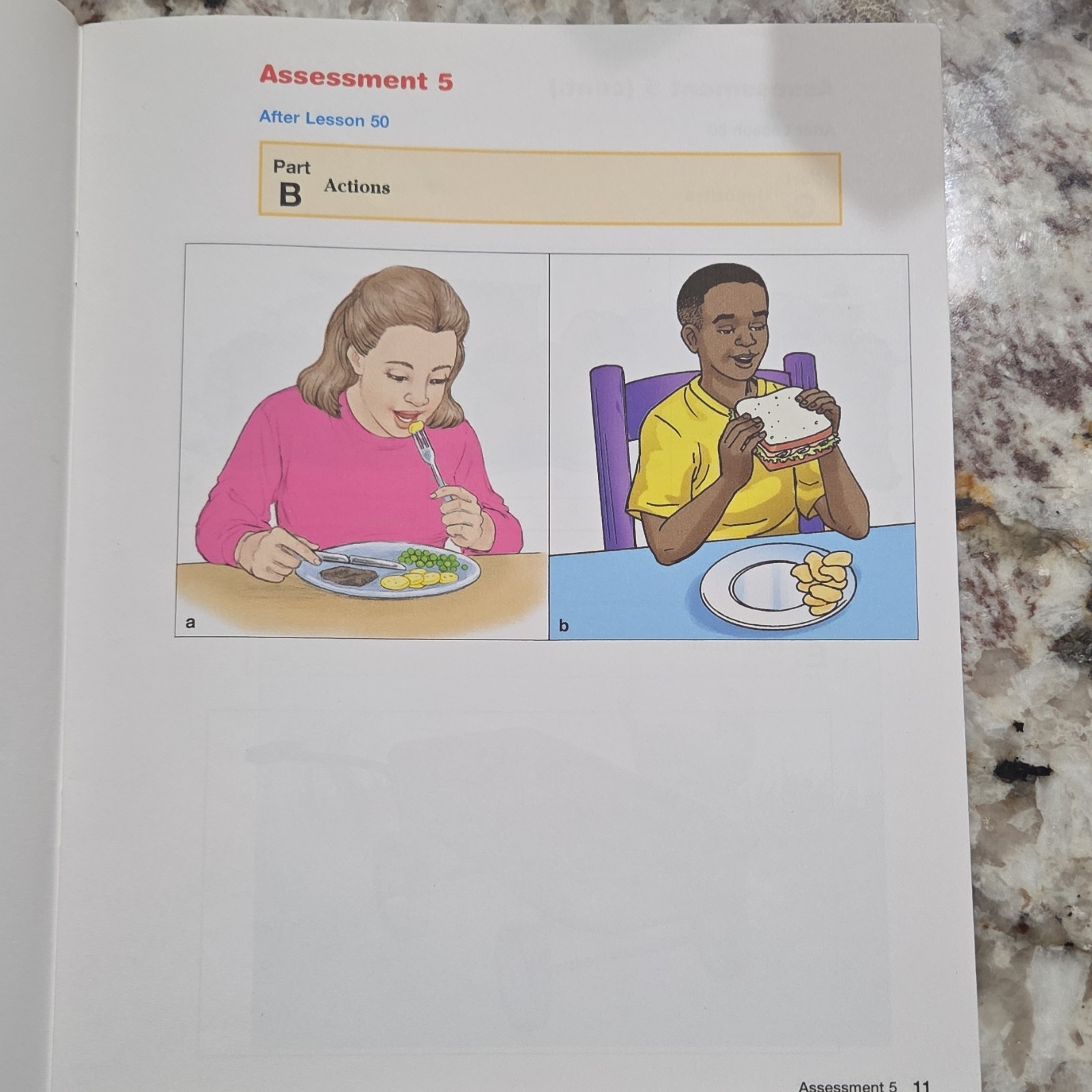 SRA Language for Learning Picture Book Paperback Placement Test + 15 Assessments