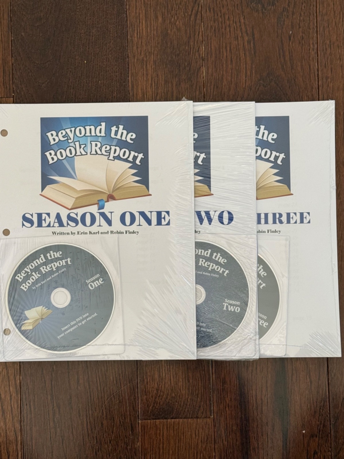 Beyond the Book Report Season 1, 2, & 3 Analytical Grammar with discs-BRAND NEW