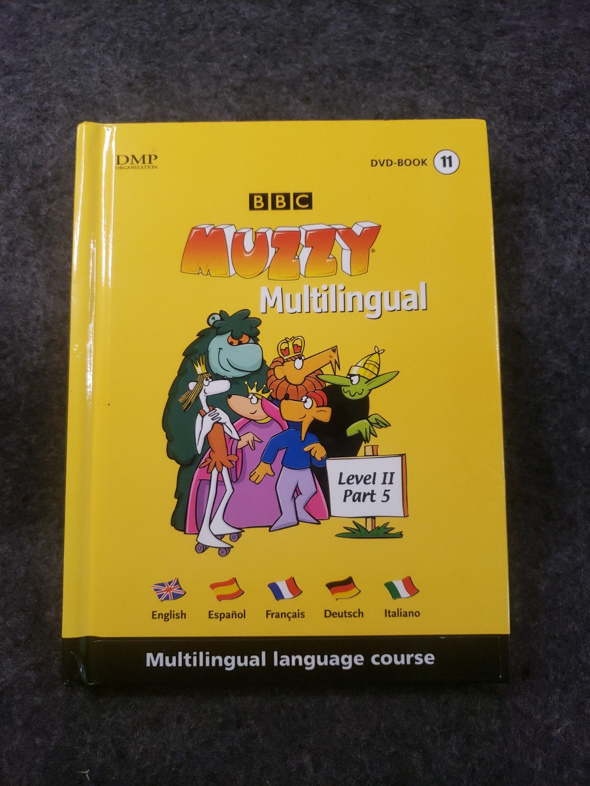 Muzzy BBC Multilingual Language Course Children DVD Book 11 Level 2 Pt 5 (C6B4)