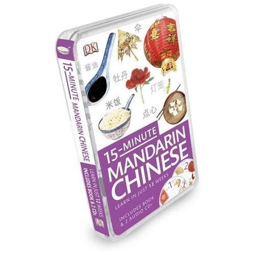 15-Minute Mandarin Chinese : Learn in Just 12 Weeks by DK (2013, Quantity pack)