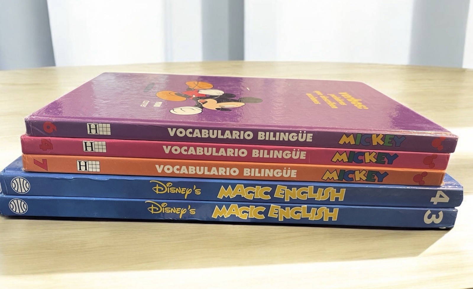 Disney Learn English Books for Spanish Speakers – Bilingual Storybooks Lot of 5