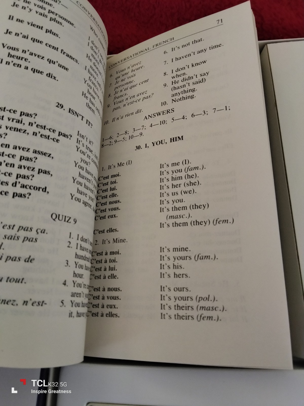 Rare Vintage French Language Course Cassettes “Living French” Complete Very Good