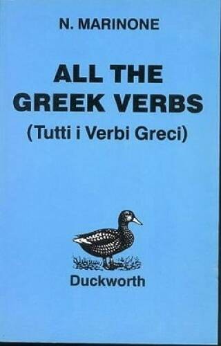 All the Greek Verbs (Greek Language) – Paperback By Marinone, N. – ACCEPTABLE