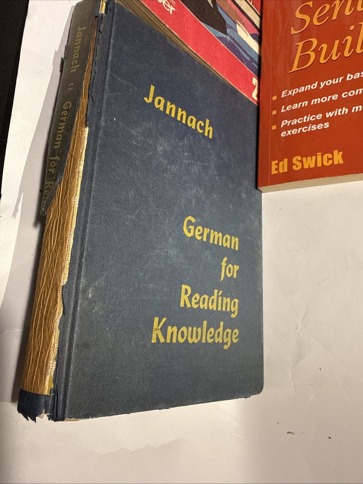 Vintage German Learning Lot of 11 Science Careers Reading McGraw Hill Sentences