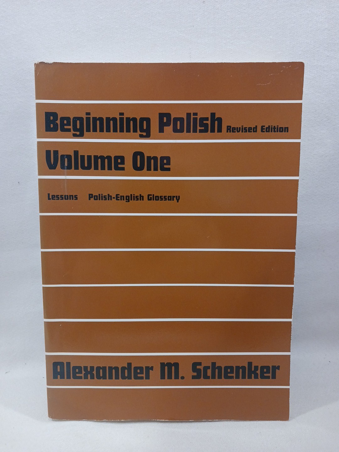 Beginning Polish Language Lessons Vol 1 Revised Edition Polish English Schenker